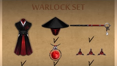 Shadow Fight 2 || Unlocking the warlock set