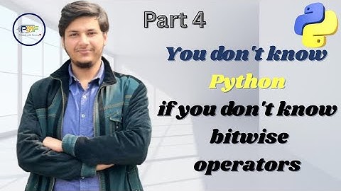 Operators in Python | Part 4 | Python for Everything | Day 9