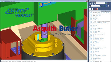 Asquith Butler machine tool CNC simulation with VERICUT