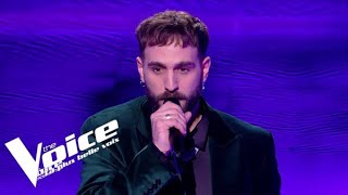 Pierre de Maere - Un jour je marierai un ange - Dame | The Voice 2023 | Cross Battles