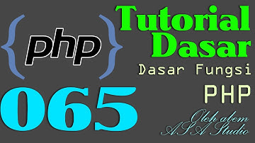 PHP Dasar Video Tutorial 065  Session Start Set Session bagian 2