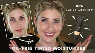 NEW Laura Mercier TINTED MOISTURIZER OILFREE Natural Skin Perfector // DEMO, Review, & WEAR TEST