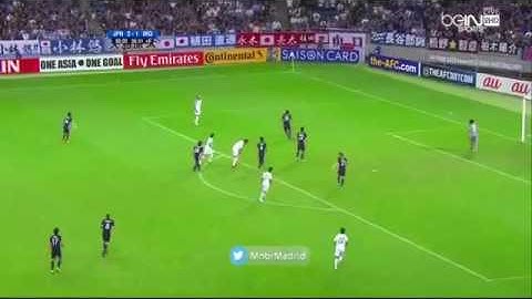 بعد أن حس الحكم الكوري بالخطر أنهى المباراة والكرة داخل جزاء اليابان ضد العراق والظلم التحكيمي يتكرر