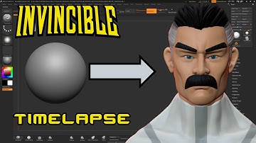 ZBRUSH TIME LAPSE OMNIMAN / INVINCIBLE / Part 2