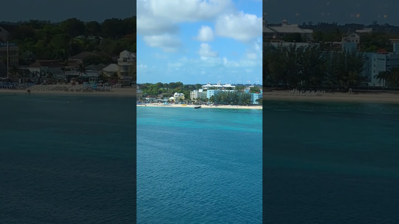 Cruise Ship Arrival in Nassau, Bahamas #nassau #cruiseship #cruiselife #oceanviews
