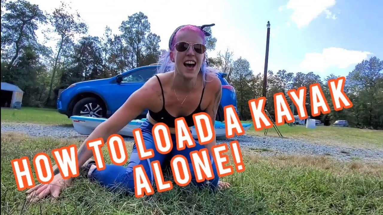 How to load a kayak alone on a Toyota Rav4! YouTube