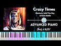 ILLENIUM Said The Sky And Rock Mafia Crazy Times Advanced Piano Tutorial Sheets MIDI mp3