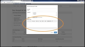 Edit Member Profiles in AllProWebTools 4.3