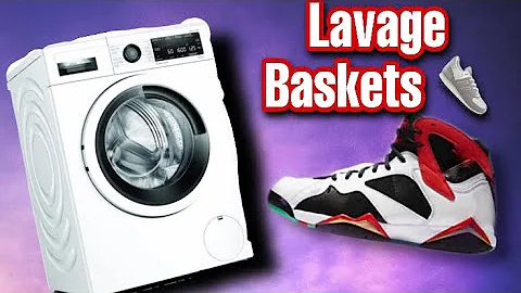 Comment laver des baskets à la machine ?