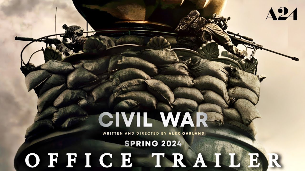 CIVIL WAR Official Trailer (2024) HD Nick Offerman, Kirsten Dunst