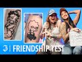 These Best Friends Met Trading Tattoos | The Friendship Test