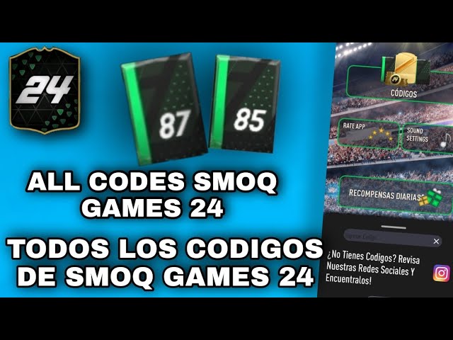 codes for smoq games 24