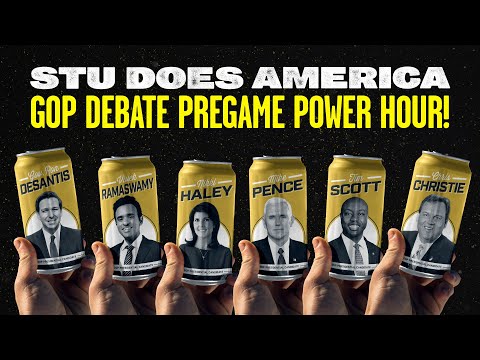 GOP Debate Pregame Power Hour with Stu Does America 