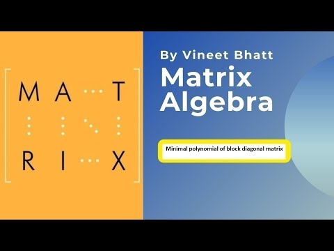 Minimal polynomial of