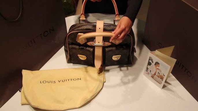 Louis Vuitton กระเป๋าถือ Manhattan PM Monogram M40026 สุภาพสตรี