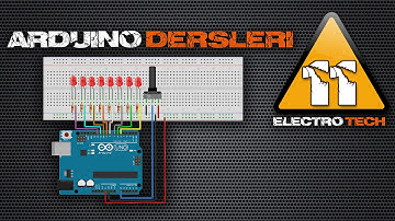 Arduino Dersleri #11 - Potansiyometre ile Hız Kontrol (Pratik Kodlar)