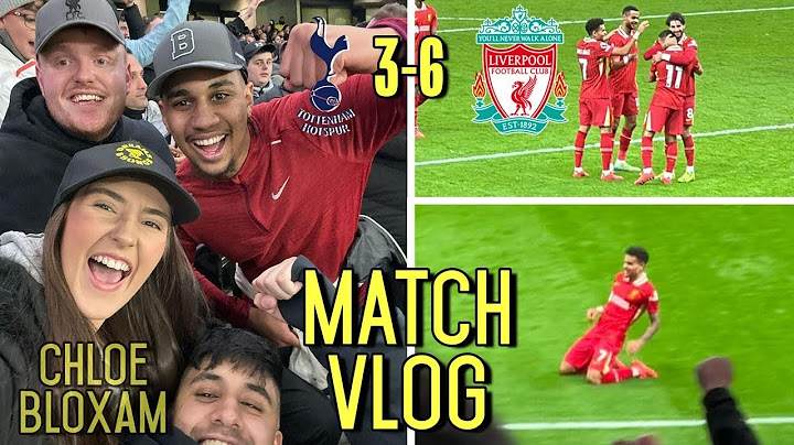 LFC RUN RIOT IN 9 GOAL THRILLER TO GO 4 POINTS CLEAR! | Tottenham 3-6 Liverpool | Vlog