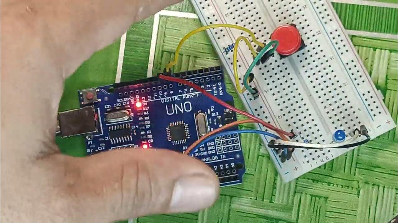 Arduino uno multiple function switch - YouTube
