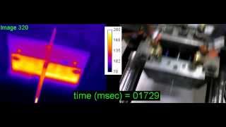 IR and Visual with Shot Clock of an Injection Mold Opening.avi