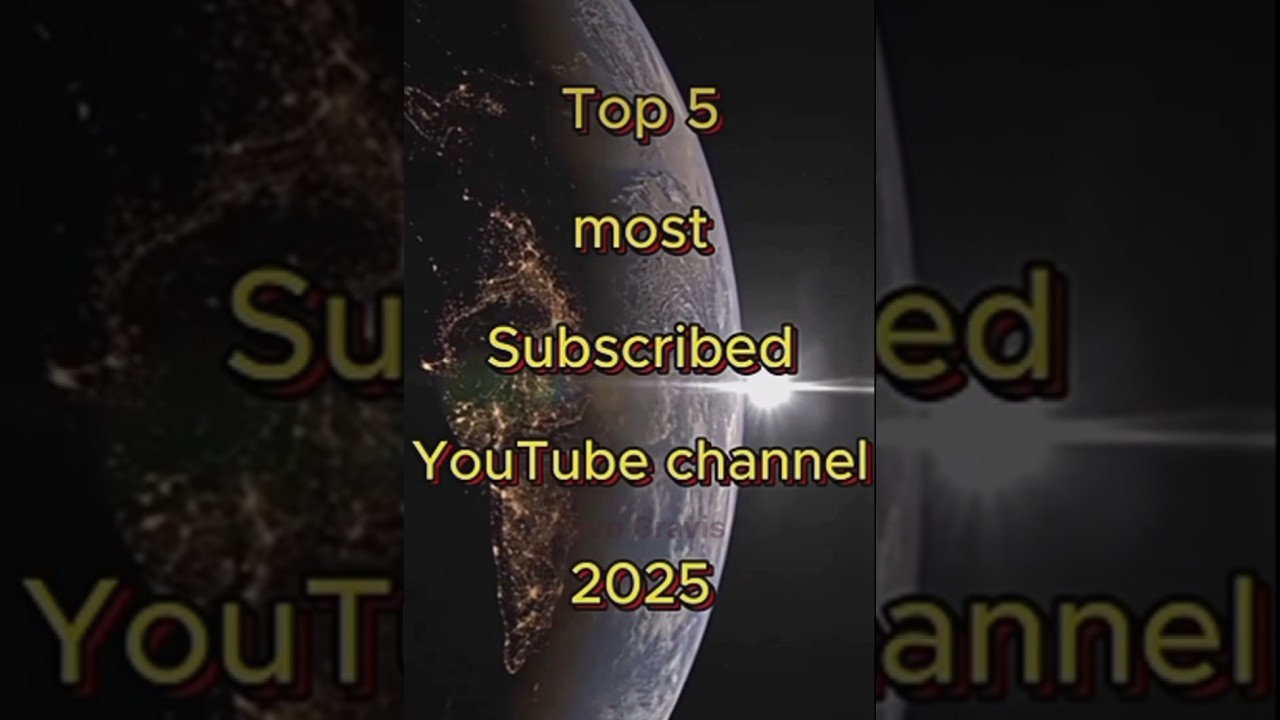 T-Series vs MrBeast? 🥊 Top 5 Most Subscribed Channels in 2026!