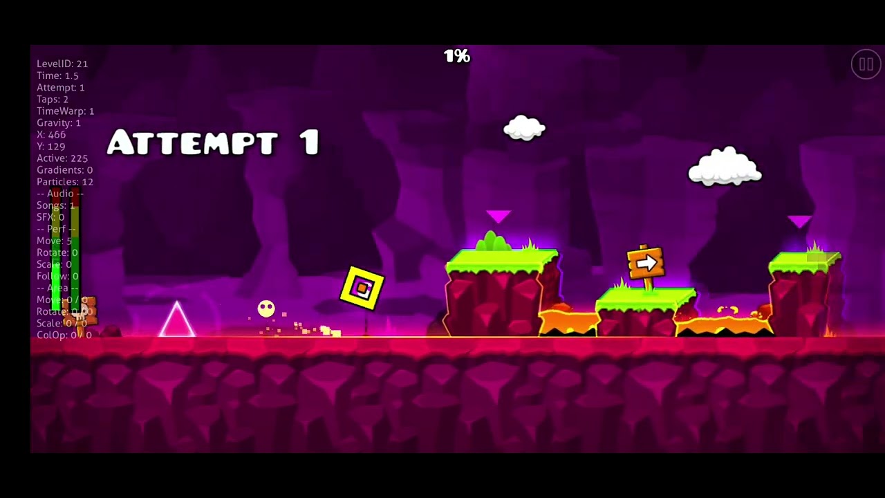Making a level on geometry dash 2.2 - YouTube