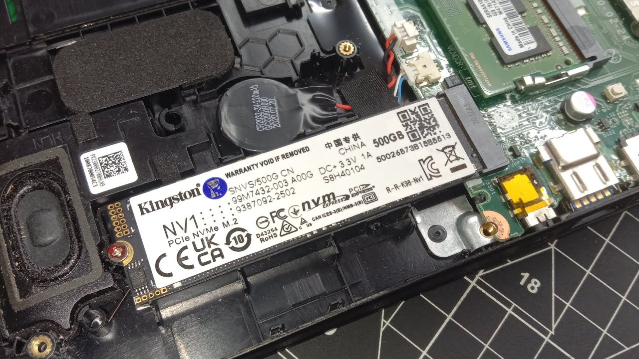 Acer Extensa 15 EX215-52 | M.2 NVME SSD Installation | Dual Drive