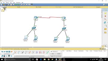 Configure 2 LANs with 2 Routers using OSPF Routing using CISCO Packet Tracer