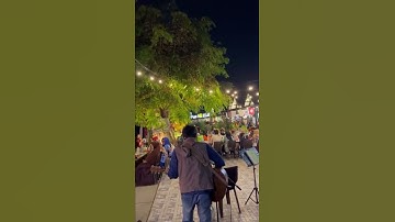 one way band perform di cinere garden food street