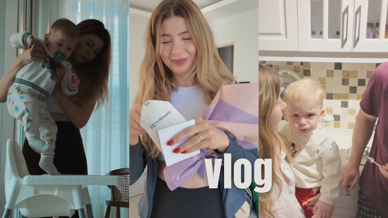 VLOG | Bebekli hayatta ayakta kalma günleri, eşimin sürprizi, yeni hedefler
