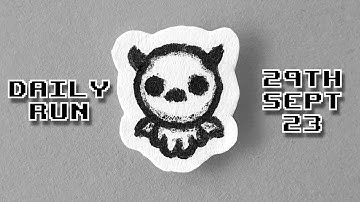 The Binding of Isaac - Daily Run 29th Sept 2023 (Rank: 16)