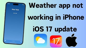 How to Fix Weather App Not Working in iPhone After iOS 17.4.1 Update | 2024