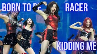 ITZY (있지) - BORN TO BE   RACER   KIDDING ME | ‘BORN TO BE’ Tour Melbourne | 4K60 직캠 Front Row 240326