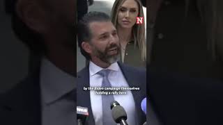 Don Jr. Drags Robert De Niro After Trump Trial Appearance