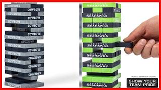 Mostra lo spirito della tua squadra con i blocchi impilabili ufficiali della NFL: perfetti per le... screenshot 5