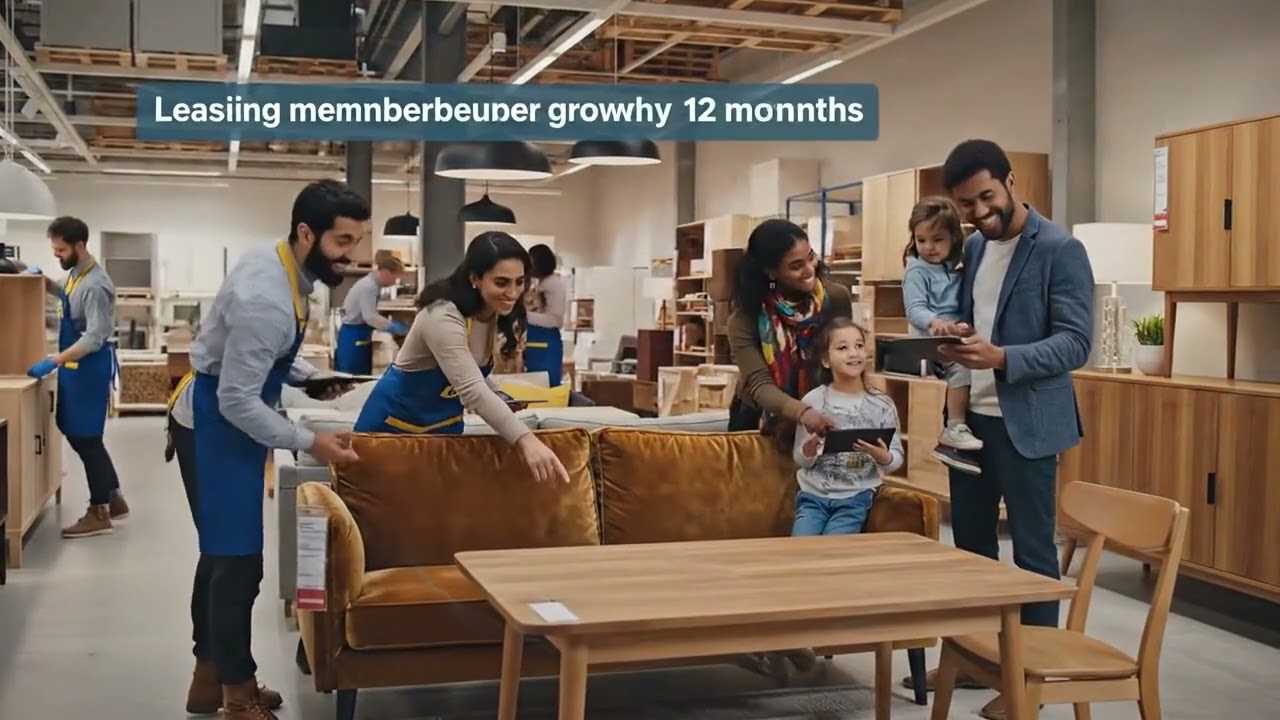 IKEA Boosts Revenue with Circular Furniture Leasing & Resale Platforms