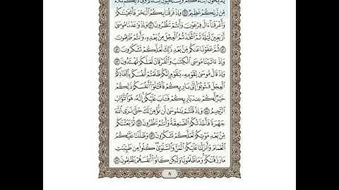 الصفحة 8 من القرآن الكريم - عبد الله بصفر القرآن الكريم