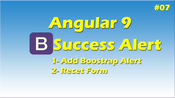 Angular 9 Projects| Restaurants Application in angular | Bootstrap success alert in angular