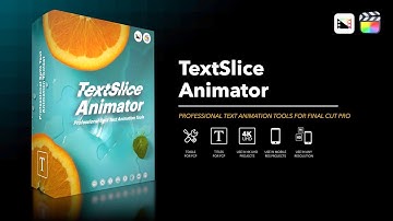 TextSlice Animator - Professional Split Text Animation Tools for Final Cut Pro - Pixel Film Studios
