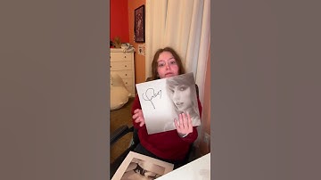 UNBOXING TTPD SIGNED VINYL #unboxing #taylorswift #vinyl #vinylcollectors #swifties