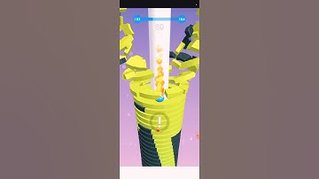 🥰 stack ball game play || 😁 #183 #gamegame #trending #viralvideo