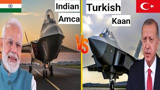 Amca Vs kaan fighter jet detail comparison#Defence short