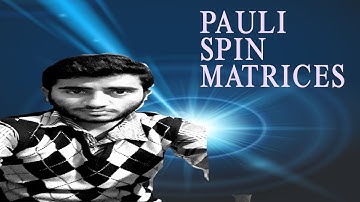 pauli spin matrices
