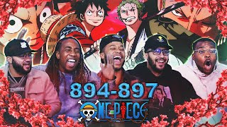 ZORO & LUFFY REUNITE! One Piece Eps 894/897 Reaction