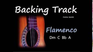 Video thumbnail of "BACKING TRACK RUMBA FLAMENCO Dm GIPSY KINGS STYLE"