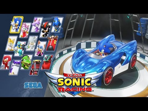 Team Sonic Racing - Todos Los Personajes [ character roster ] Gameplay ...