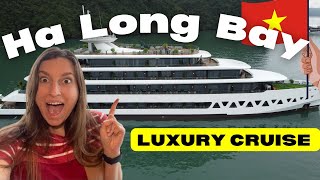 48Hrs on Luxury Cruise in HA LONG BAY 2023 / Was it worth it? / Vietnam Vlog Episode 1