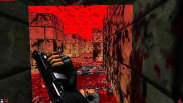 Brutal Doom II Map 18: The Courtyard