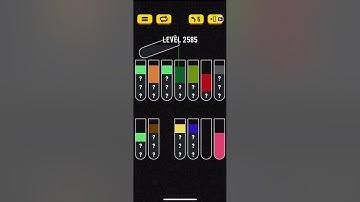 Water sort puzzle 2585