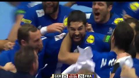 Nikola Karabatić last second goal 59:59 ! [Semifinal vs Germany 2019 Handball]