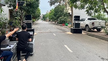 Combo 119tr Chơi ngoài trời bạo lực với Line Array La12 Sub Kép TW218S